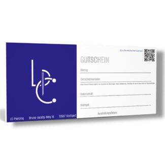 LC Piercing Gutschein