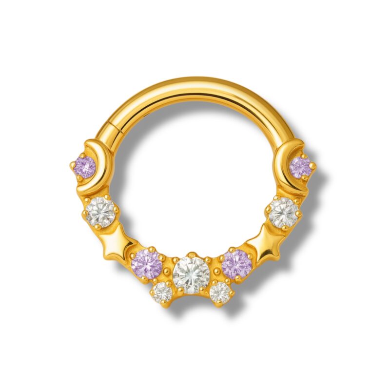 Segmentclicker Ring Stern Mond
