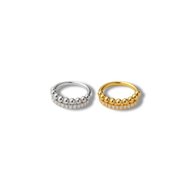 Segment Clicker mit Zirkoniabesatz
