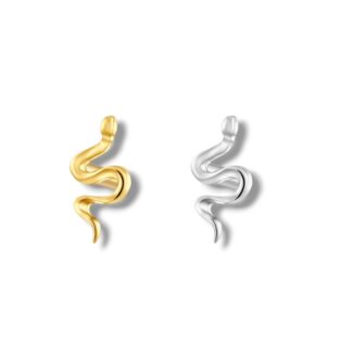 Labretaufsatz Schlange