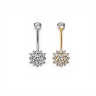 Bauchnabelstecker Blume
