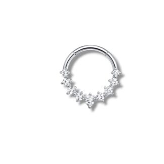 Segment Ring mit Tropfenschliff
